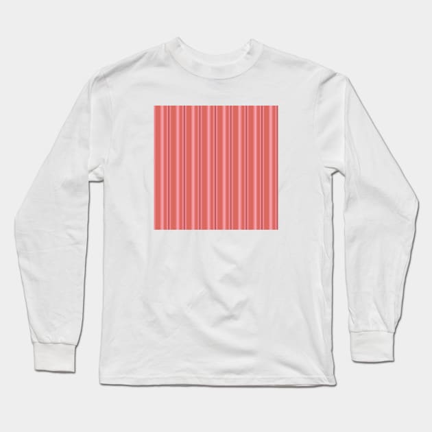 Pink Stripes Long Sleeve T-Shirt by StripePatterns